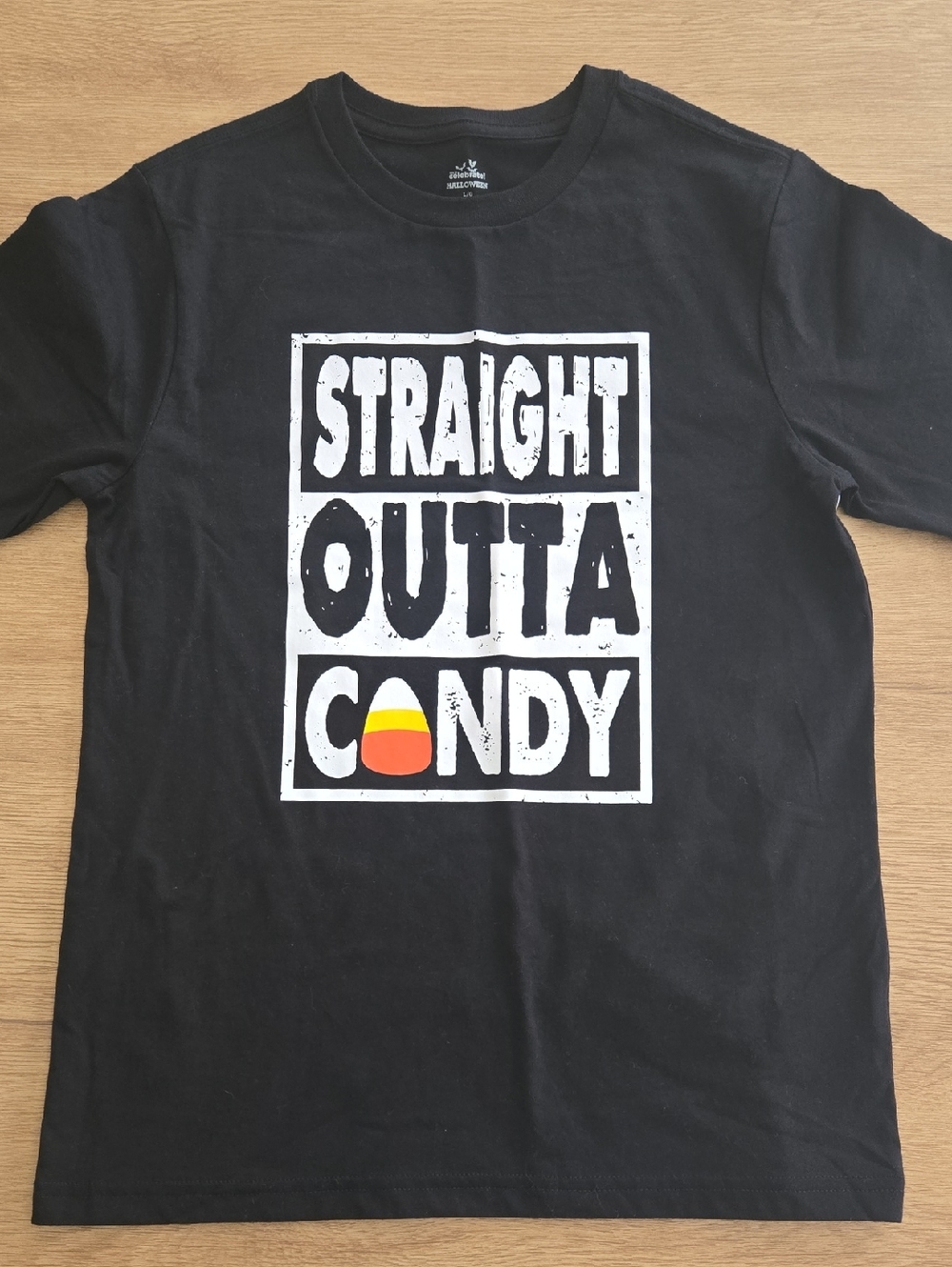 Celebrate! Halloween Kids Graphic Tee - Black